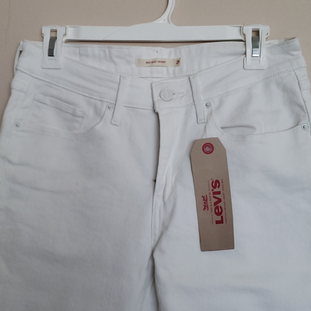 White Levi's